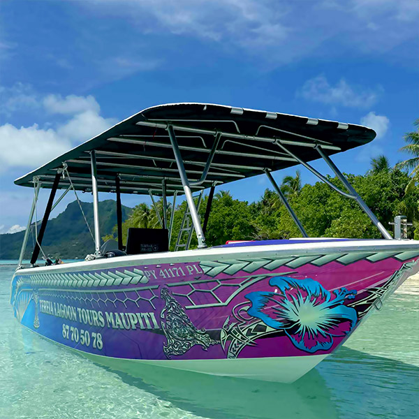 Excursion nautique à Maupiti