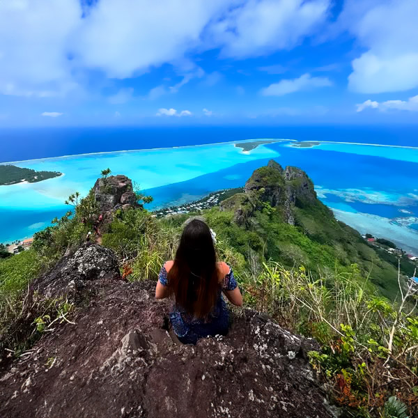 Randonnée avec guide à Maupiti