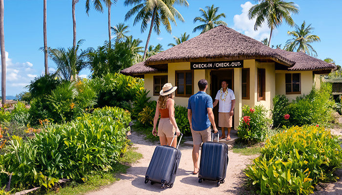 Check-in & Check-out Times at Pension Tereia